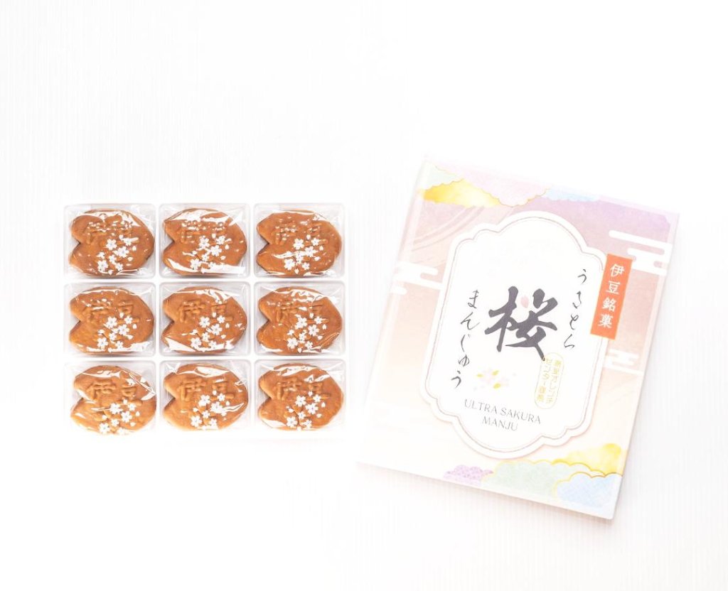 うるとら桜まんじゅう（あずきこし餡）９個入りの画像