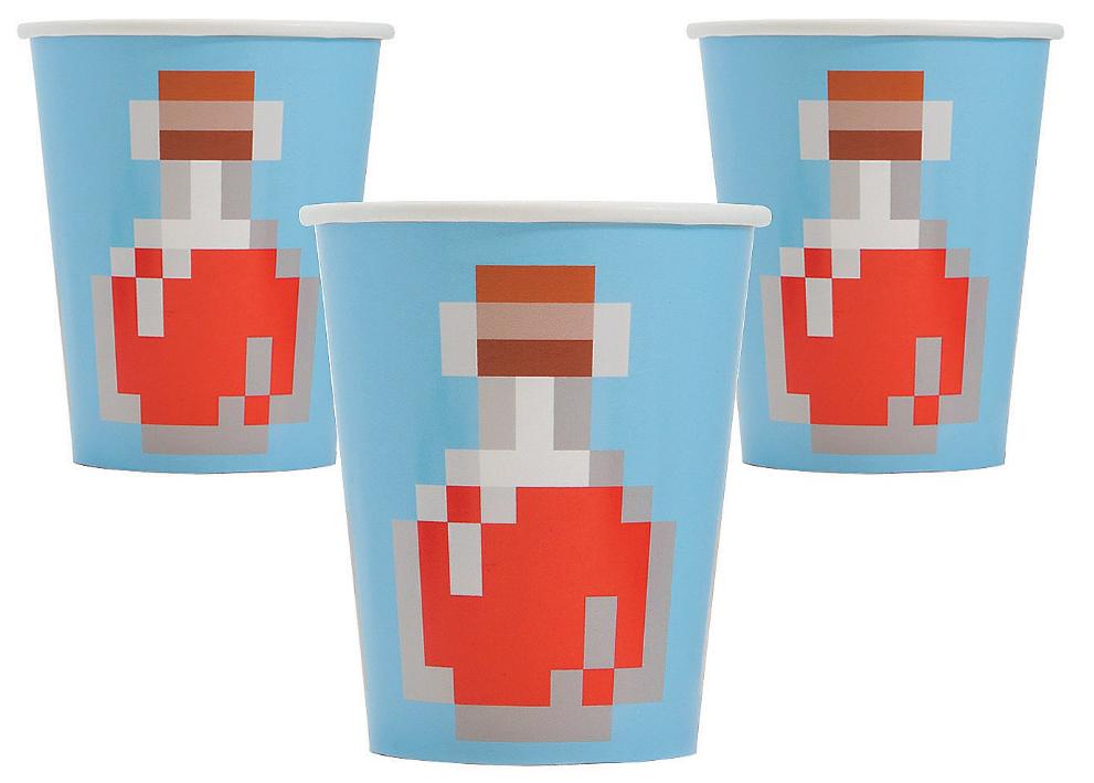 Minecraft Paper Cups画像