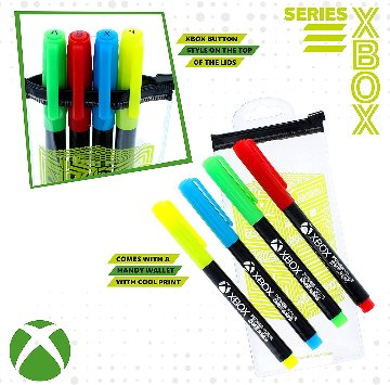 Xbox Color Pen 4-Pack画像