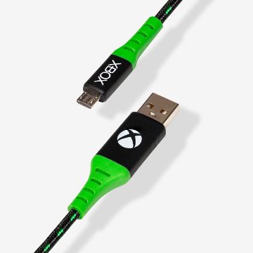 Official Xbox One Play and Charge Micro USB Charging Cable画像