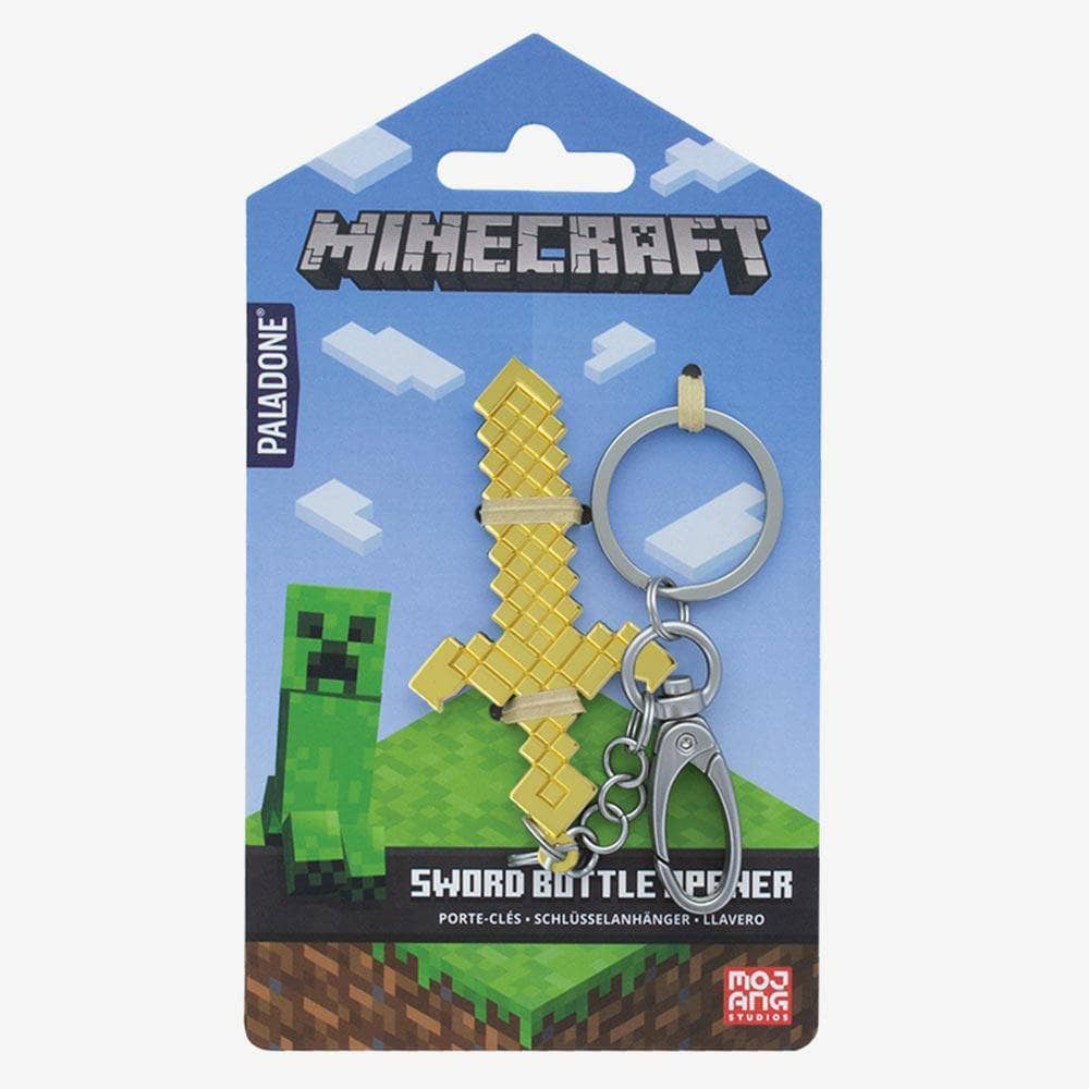 Minecraft Gold Sword Keychain画像