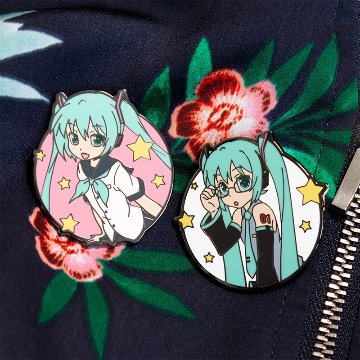 Pin Kings Hatsune Miku Enamel Pin Badge Set 1.3画像
