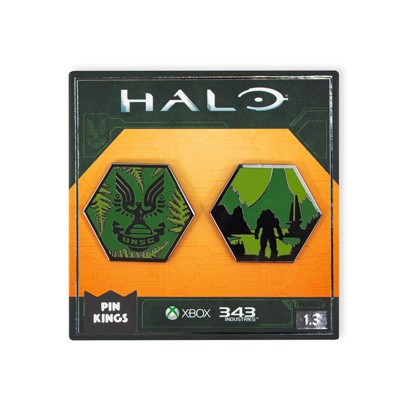 Pin Kings Halo Enamel Pin Badge Set 1.3画像