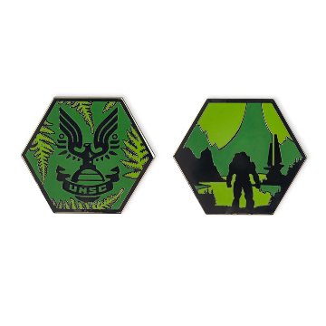 Pin Kings Halo Enamel Pin Badge Set 1.3画像