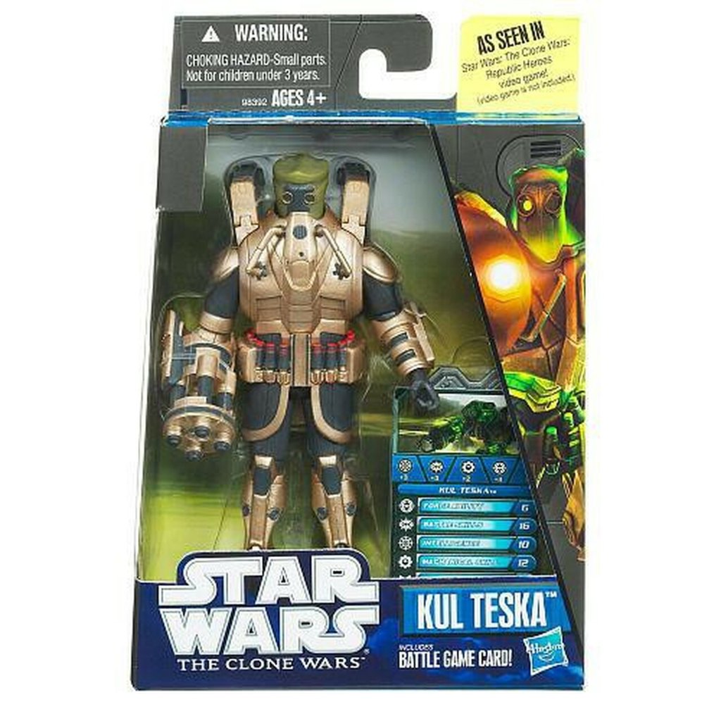 Star Wars The Clone Wars Kul Teska 3 3/4-Inch Action Figureの画像