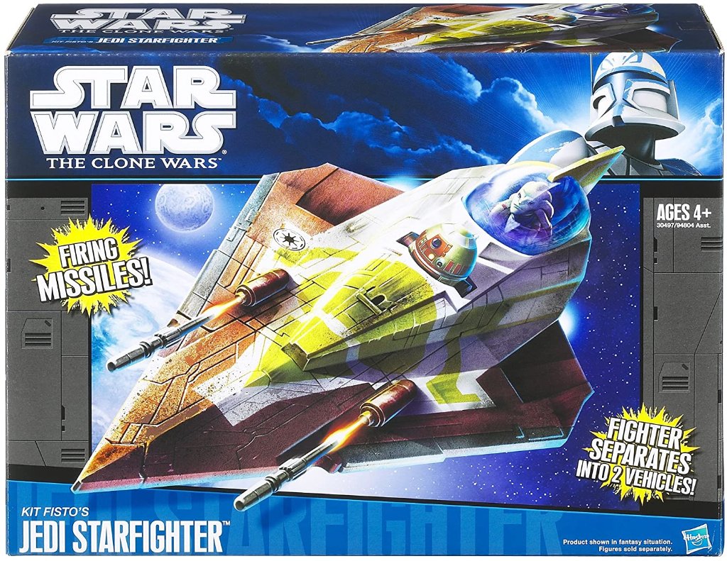Star Wars The Clone Wars Kit Fisto's Jedi Starfighterの画像