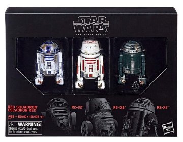 Star Wars TBS Red Squadron Droid 3-Pack画像