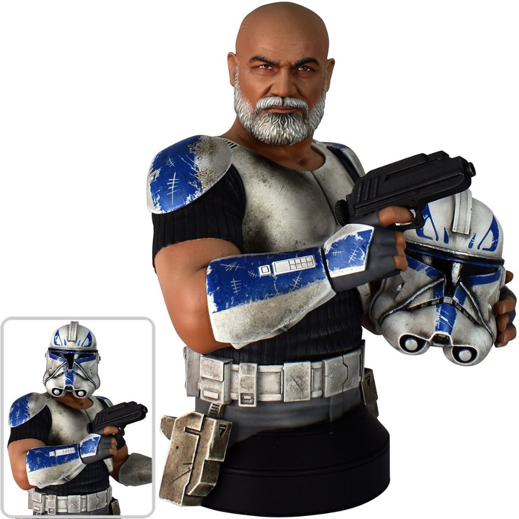  Star Wars Clone Wars Deluxe Captain Rex 1:6 Scale Bustの画像