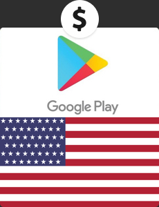 Google Play Gift Card 10USD 北米版 USD画像