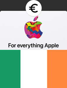 Apple App Store iTunes Gift Card 100EUR アイルランド版 IRL画像
