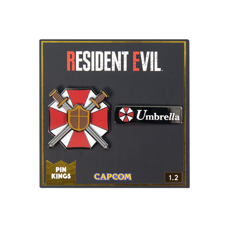 Pin Kings Resident Evil Enamel Pin Badge Set 1.2の画像
