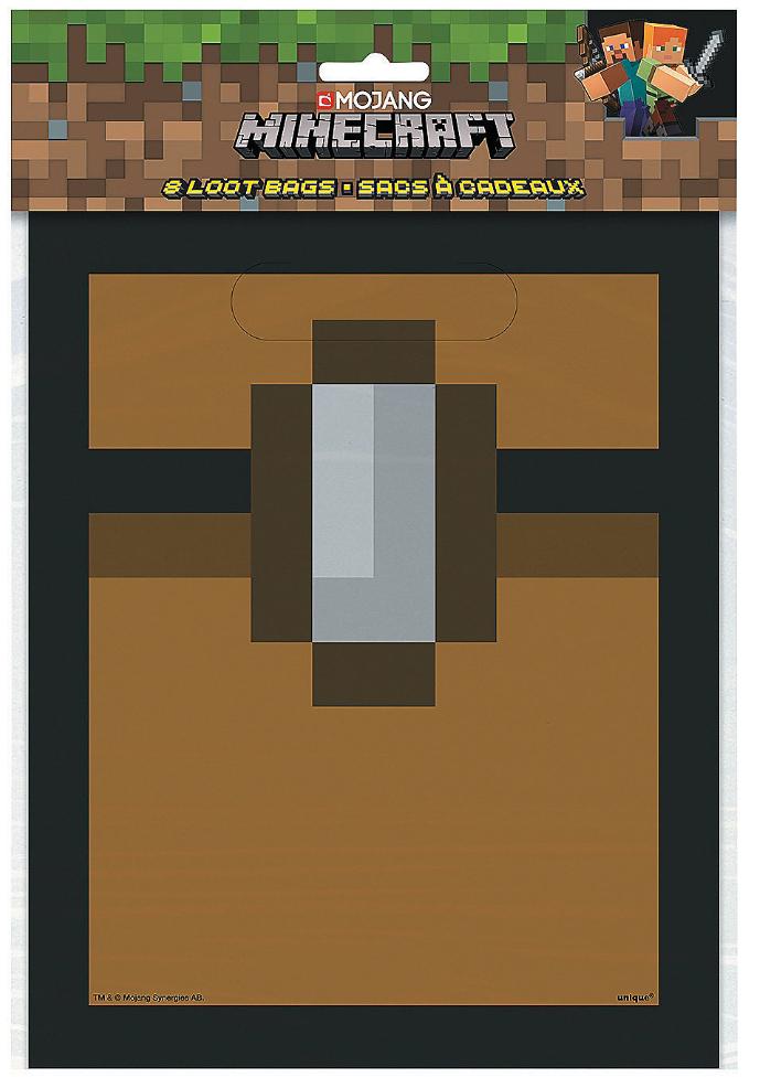 マインクラフト Minecraft 宝箱ビニール袋の画像