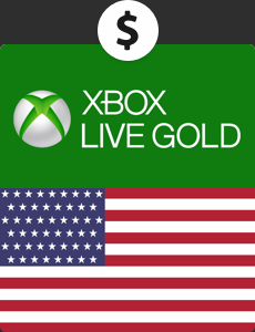 Xbox Live Gold 1month 北米版 US画像