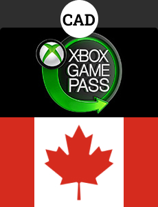 Xbox Game Pass 3month カナダ版 CAD画像