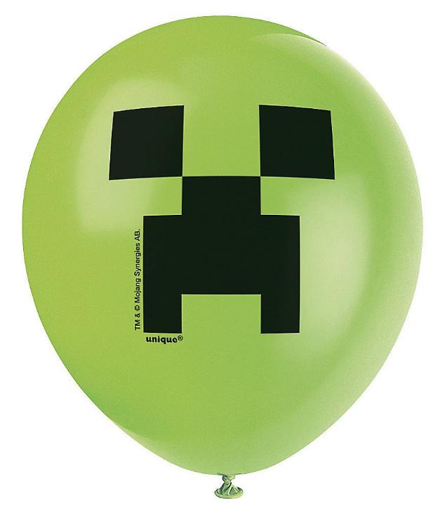 Minecraft Creeper Balloon画像
