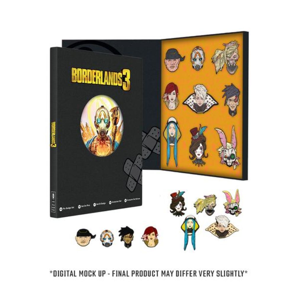 Borderlands 3 Collectors Pin Badge Setの画像