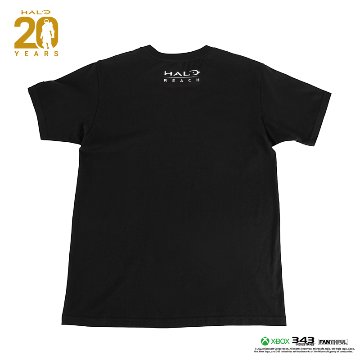 HALOシリーズ 20周年 Tシャツ(黒) 各種画像