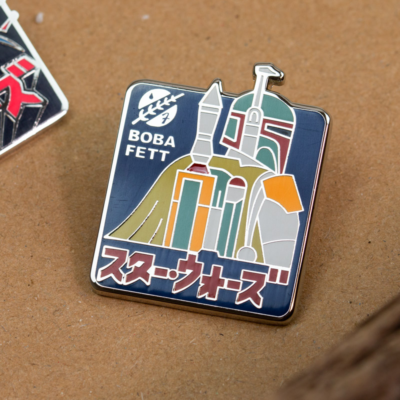 Pin Kings Star Wars Enamel Pin Badge Set 2.3 – Boba Fett & Darth Vader画像