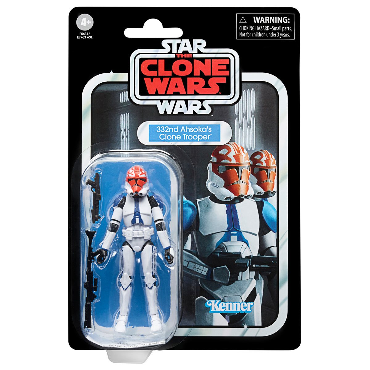 Star Wars TVC 332nd Ahsoka's Clone Trooper 3 3/4-Inch Action Figure画像