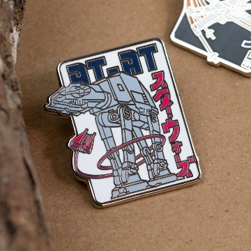 Pin Kings Star Wars Enamel Pin Badge Set 2.1 – X-Wing & AT-AT画像