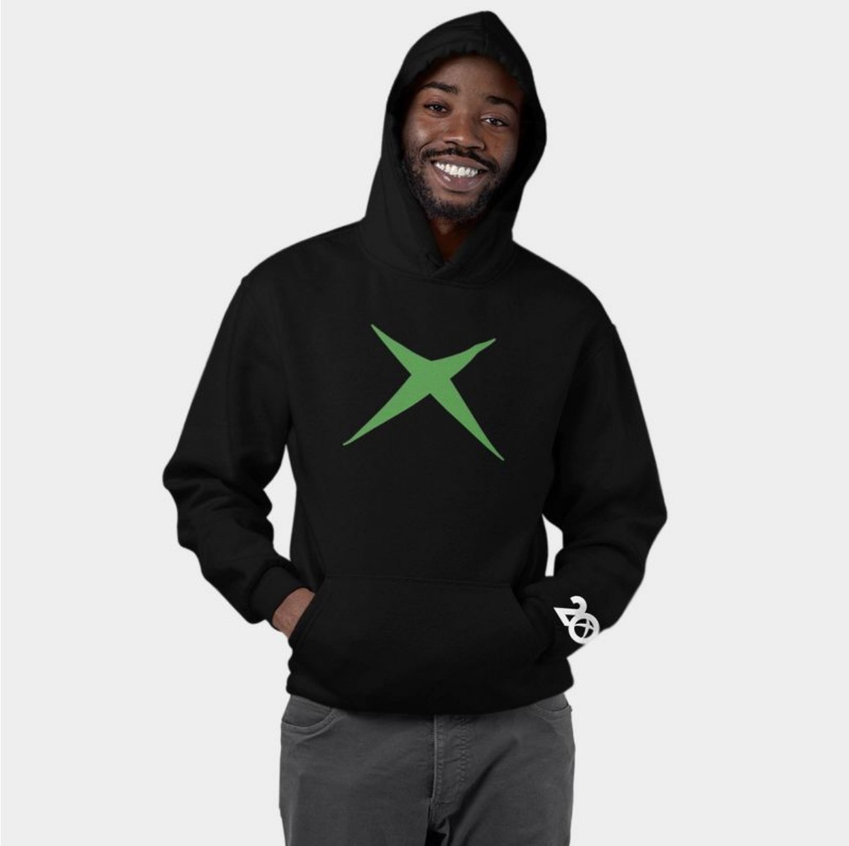 Xbox OG X marked Hoodie for Men画像