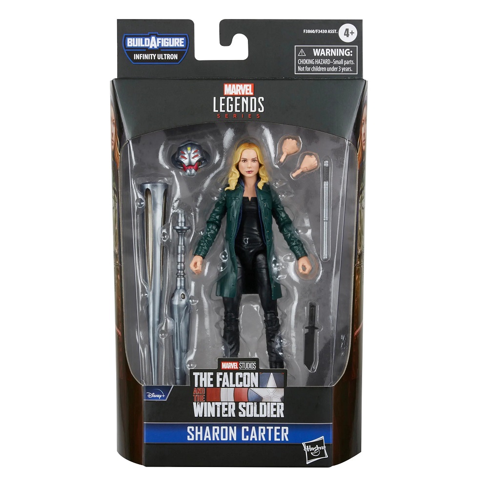 Marvel Legends BAF Infinity Ultron tFatWS Sharon Carter 6-Inch Action Figureの画像