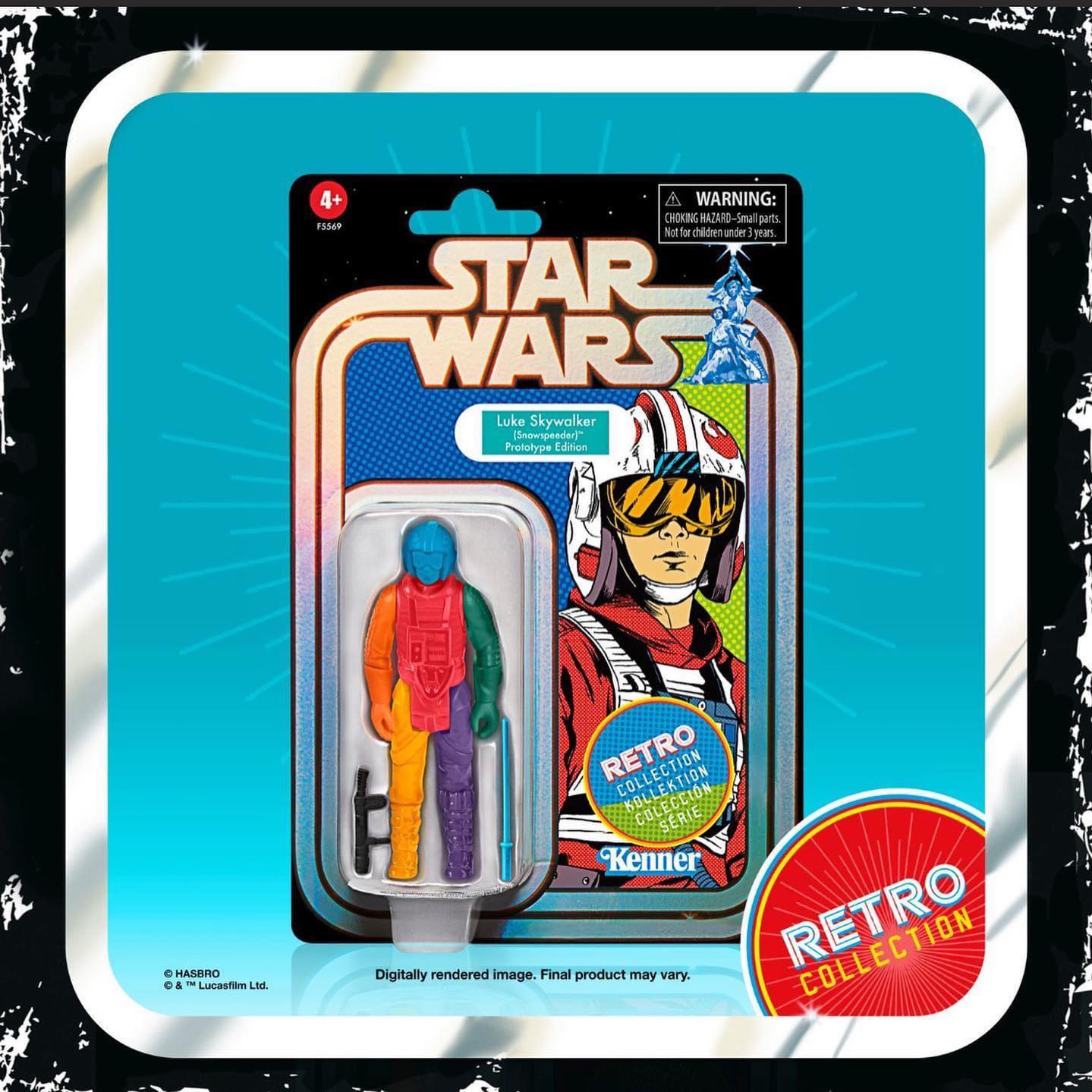Star Wars Retro Collection Luke Skywalker Snowspeeder Prototype Edition画像