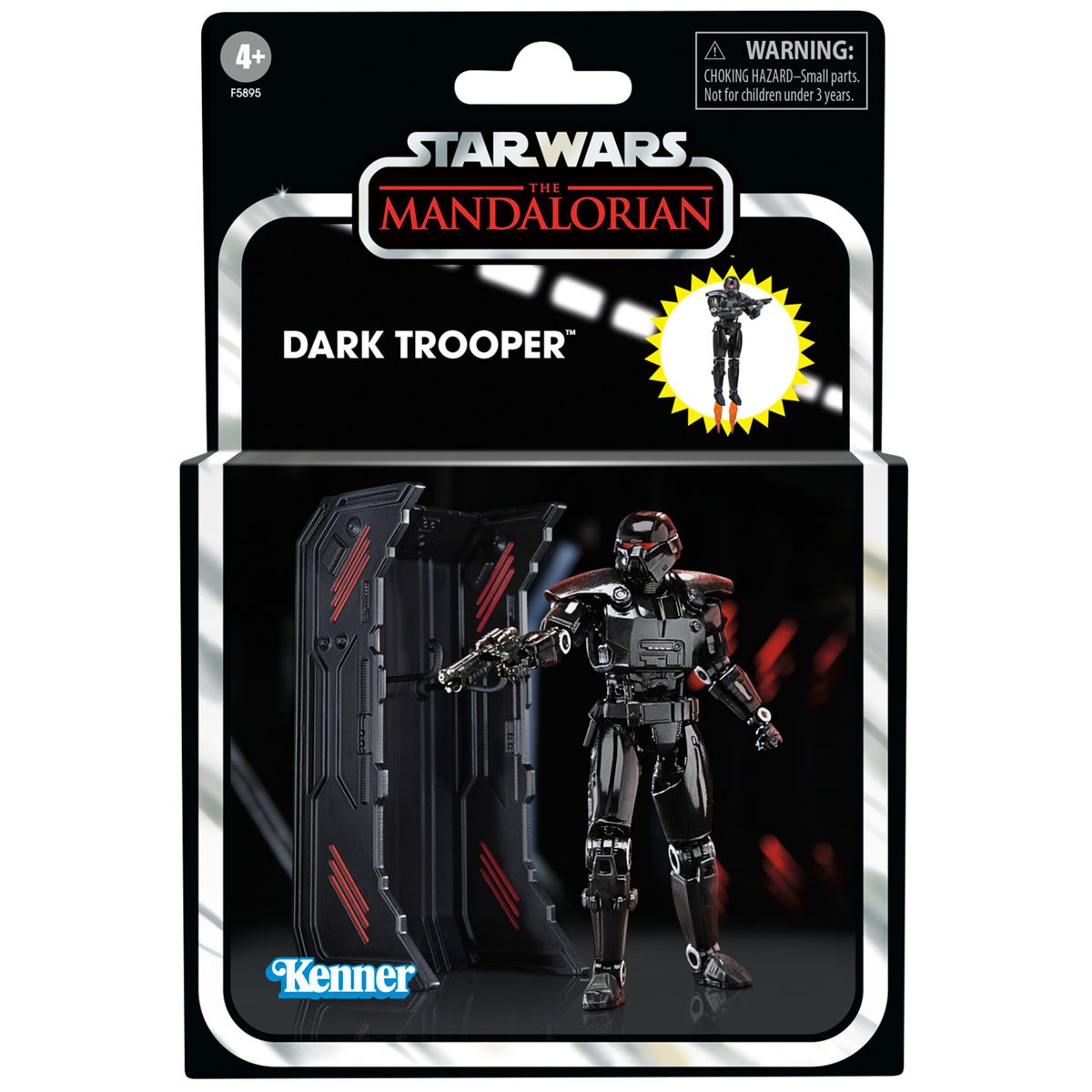Star Wars TVC DX Darktrooper 3 3/4-Inch Action Figure画像