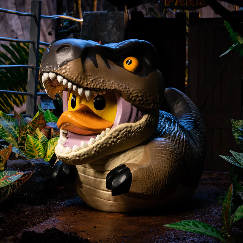Jurassic Park T. Rex Giand TUBBZ Cosplaying Duck画像