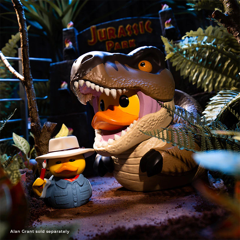 Jurassic Park T. Rex Giant TUBBZ Cosplaying Duck画像