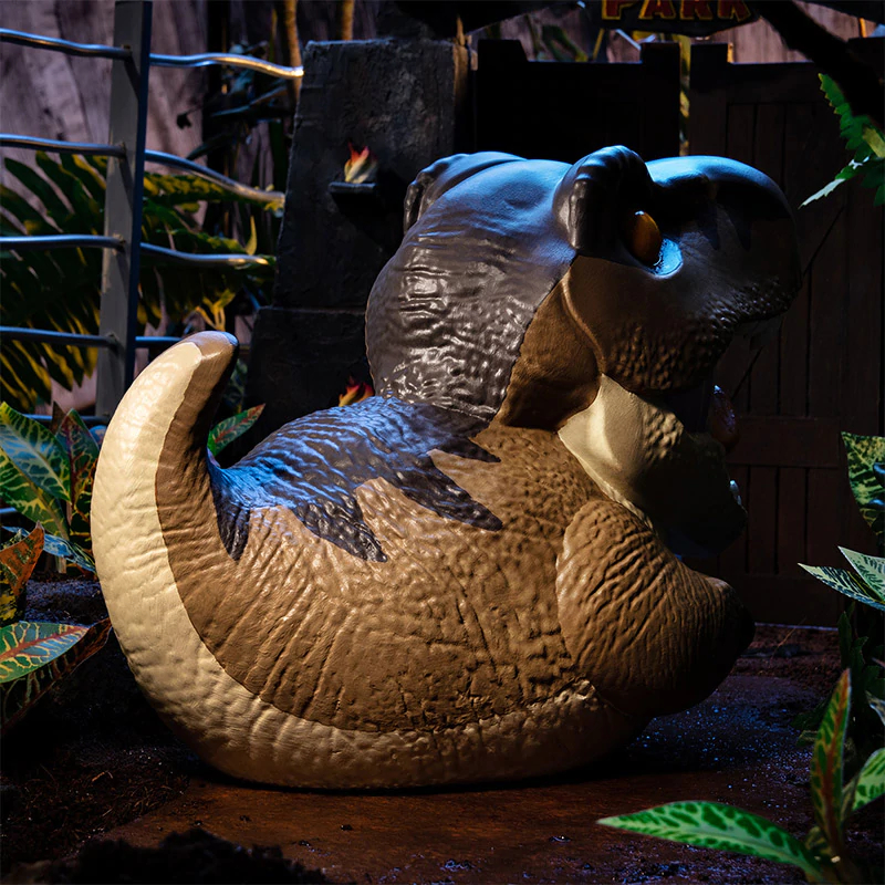 Jurassic Park T. Rex Giant TUBBZ Cosplaying Duck画像