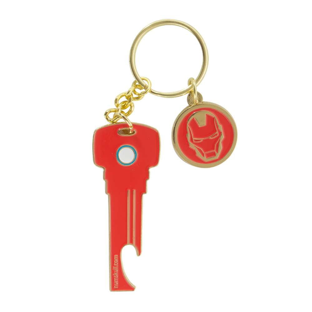 Marvel Iron Man Key Bottle Opener Keychain画像