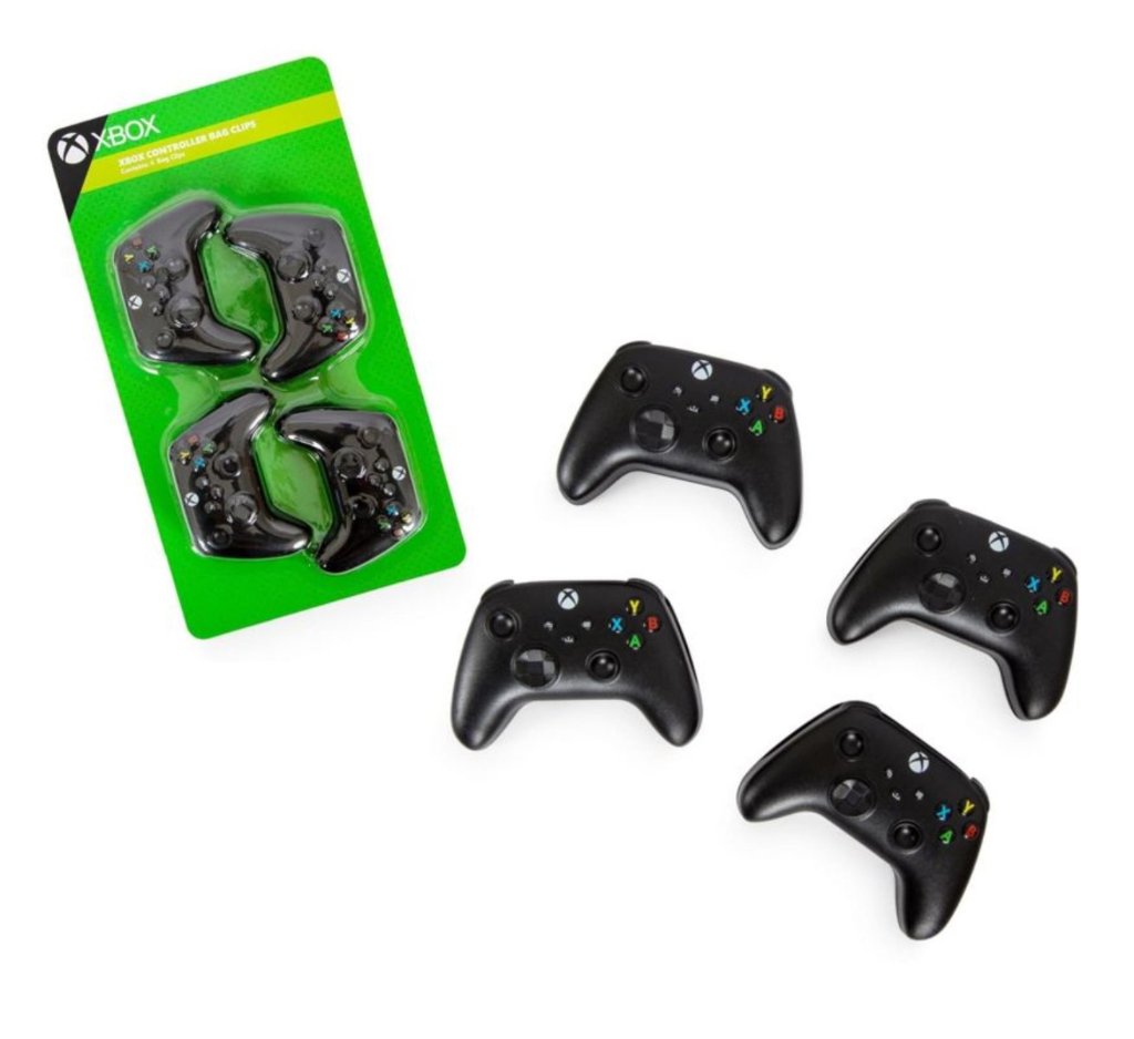Xbox Controller Bag Clip 4-Packの画像