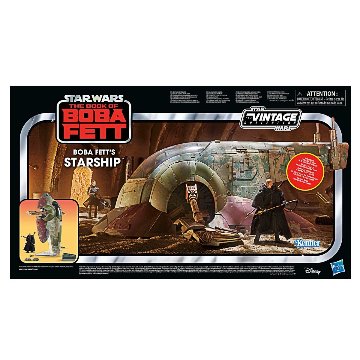 Star Wars TVC BoBF Boba Fett’s Starship Vehicle with 3 3/4-Inch Action Figure画像