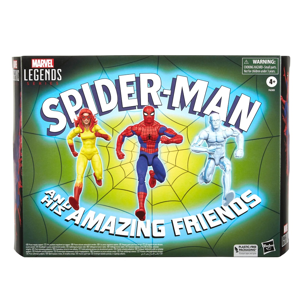 Marvel Legends Series Spider-Man and His Amazing Friends 3-Pack画像