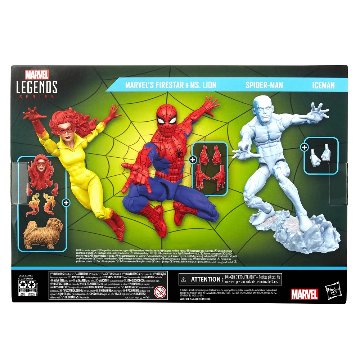 Marvel Legends Series Spider-Man and His Amazing Friends 3-Pack画像