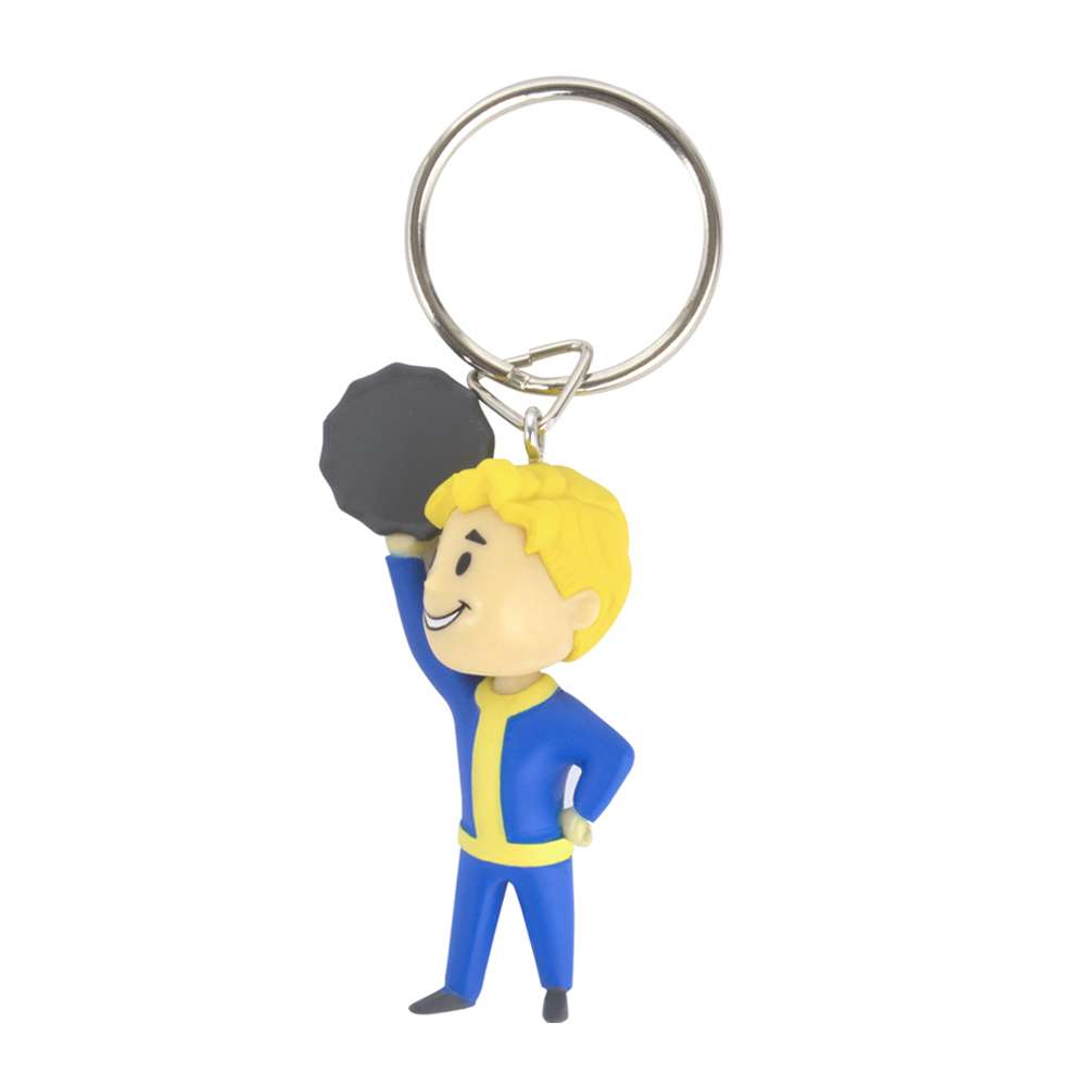 Fallout Vault Boy Barter Keychain画像