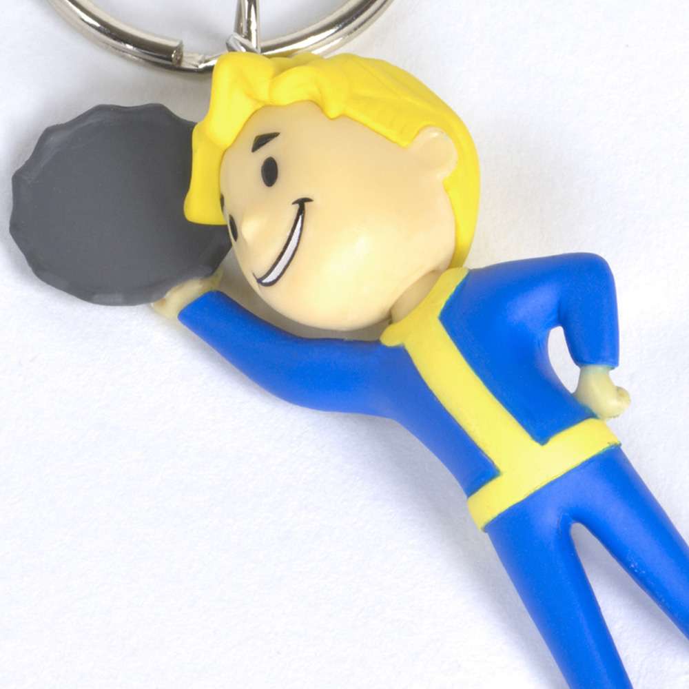 Fallout Vault Boy Barter Keychain画像