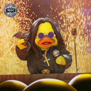 Ozzy Osbourne TUBBZ Cosplaying Duck画像