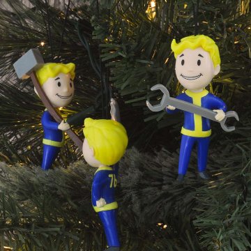 Fallout 76 Christmas Tree Ornaments画像