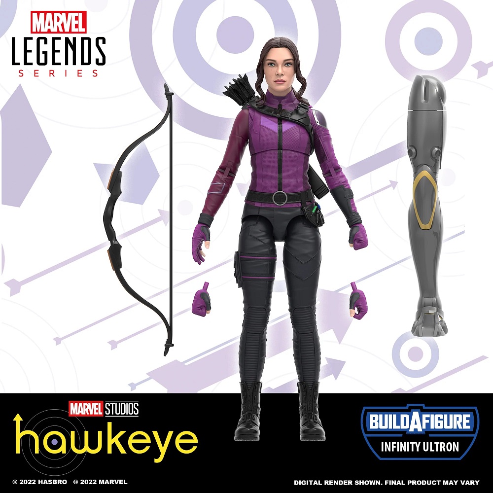 Marvel Legends BAF Infinity Ultron Kate Bishop 6-Inch Action Figure画像