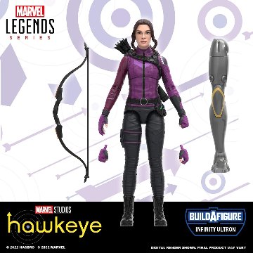 Marvel Legends BAF Infinity Ultron Kate Bishop 6-Inch Action Figure画像