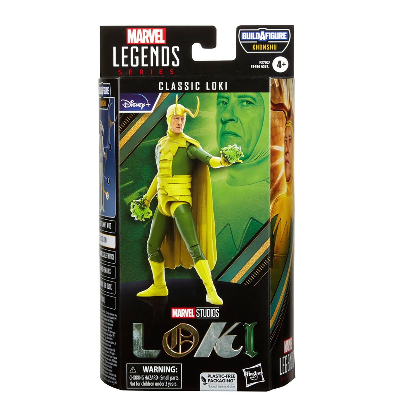 Marvel Legends BAF Khonshu LOKI Classic Loki 6-Inch Action Figure画像