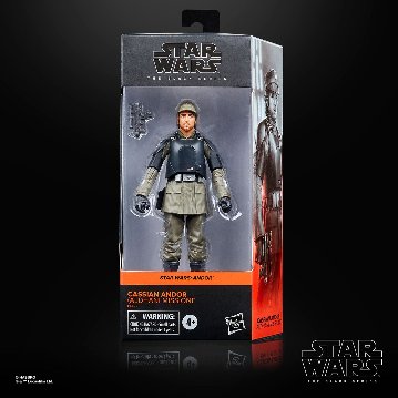 Star Wars TBS SWA Cassian Andor (Aldhani Mission) 6-Inch Action Figure画像