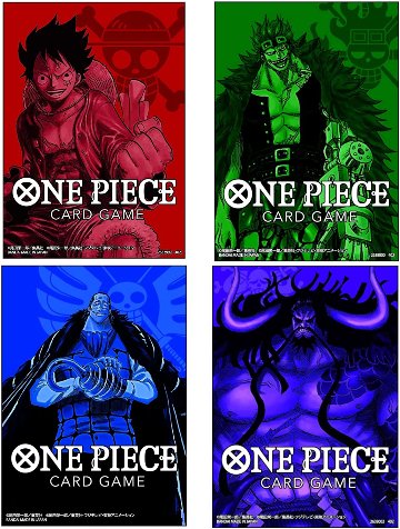 ONE PIECE カードゲーム オフィシャルカードスリーブ1(4種アソート)画像