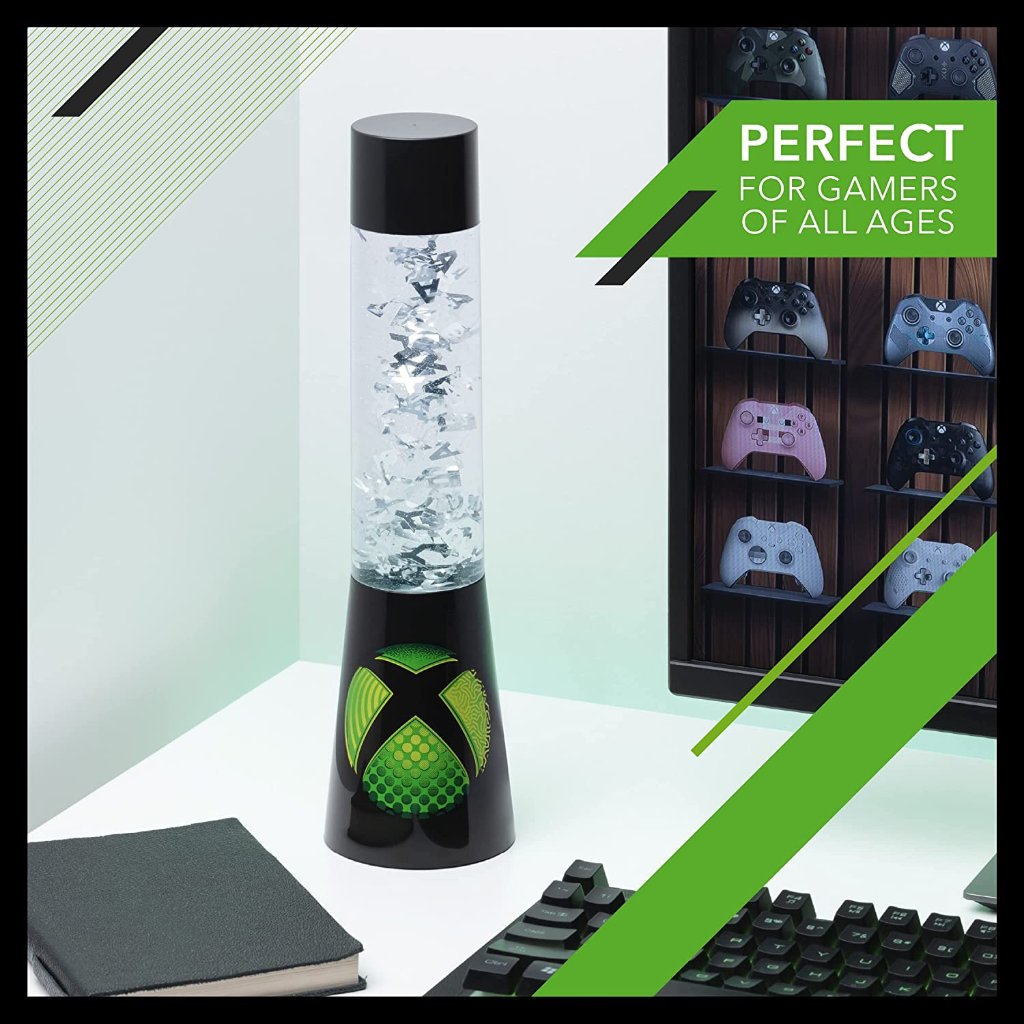 Xbox ABXY Glitter Flowing LED Lamp Standの画像