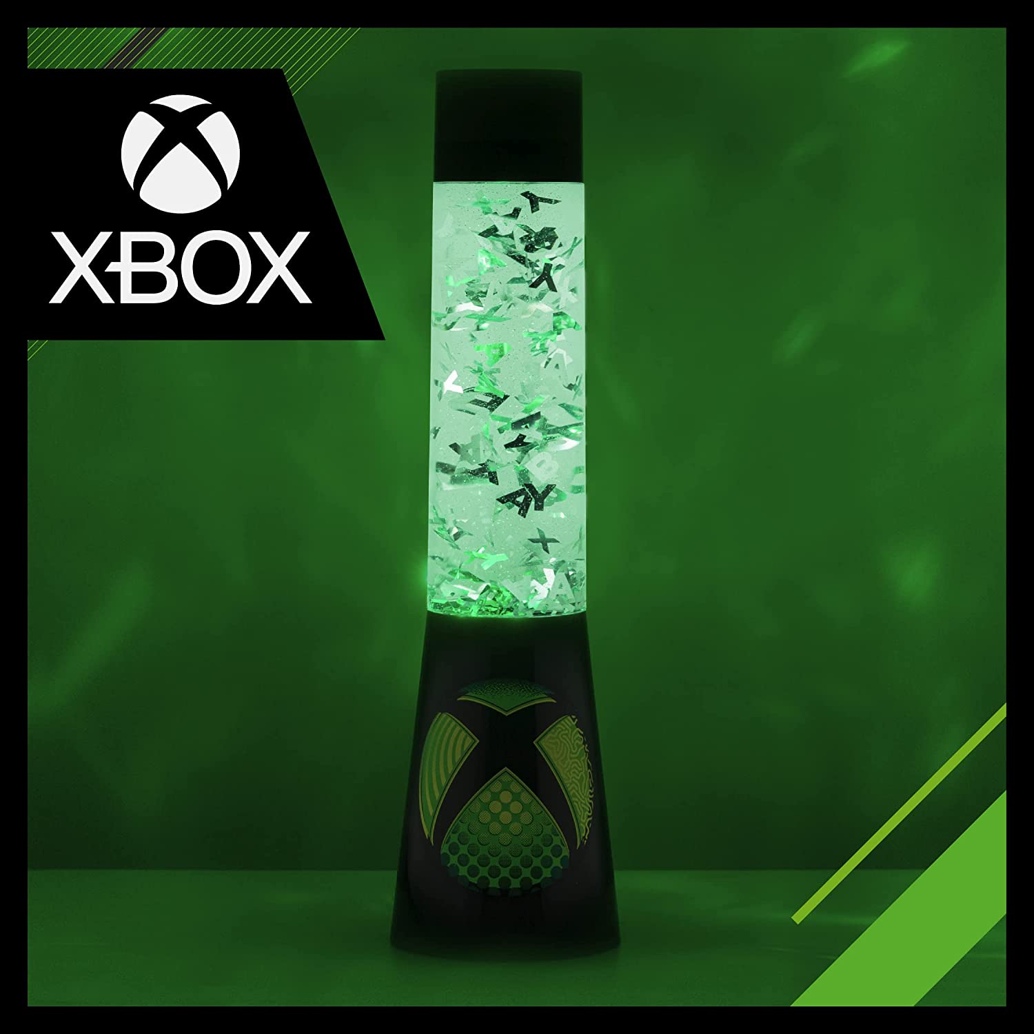 Xbox ABXY Glitter Flowing LED Lamp Stand画像