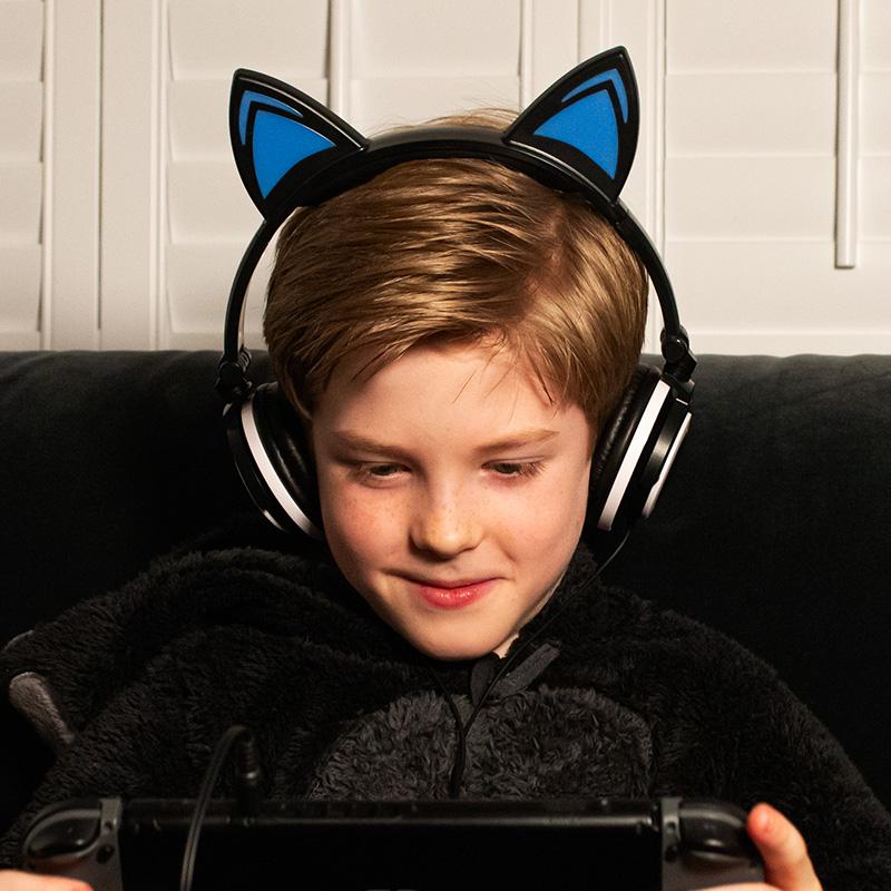Numskull Cat Ears Kids Headphones画像