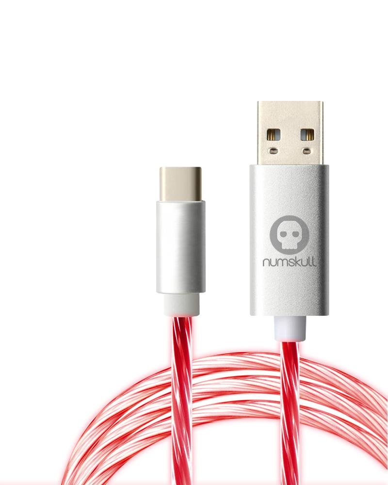 Numskull LED Flow USB C Charge Cable for Nintendo Switchの画像