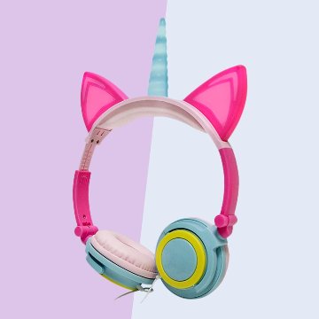 Numskull Unicorn Kids Headphones画像